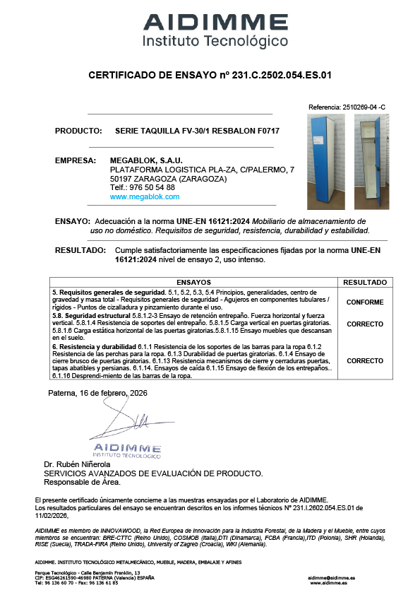 Series melamina y fenólica